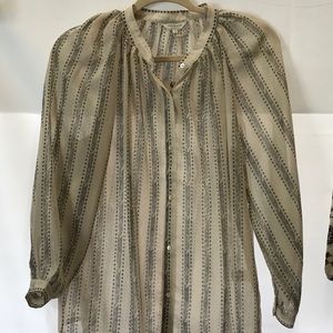 Lucky Brand Sheer Top